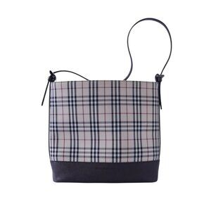 PRE-OWNED BURBERRY VINTAGE CHECK SHOULDER BAG – G3D3NR10885